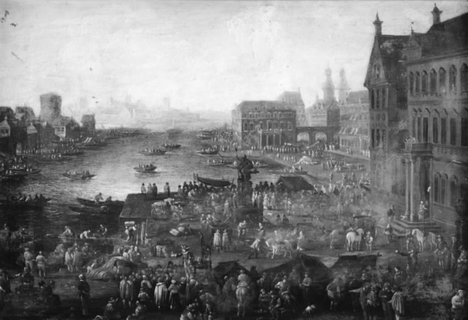 Jacques Callot, Plads i Paris med mange figurer