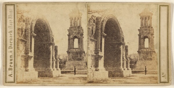 Adolphe Braun, St.-Remy (Rhone). Monuments romains.