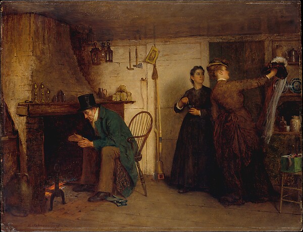 Eastman Johnson, The New Bonnet