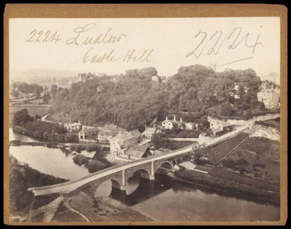 Francis Frith, Ludlow.  Castle Hill