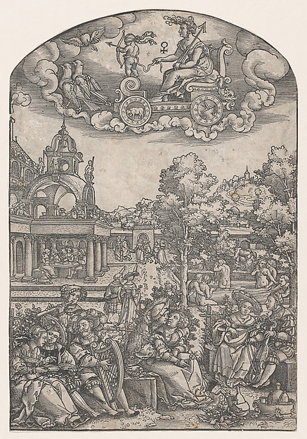 Georg Pencz, Venus, from The Seven Planets