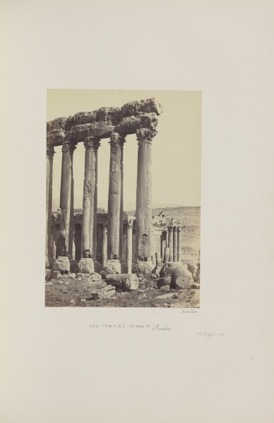 Francis Frith, The Temples of Baal at Baalbec