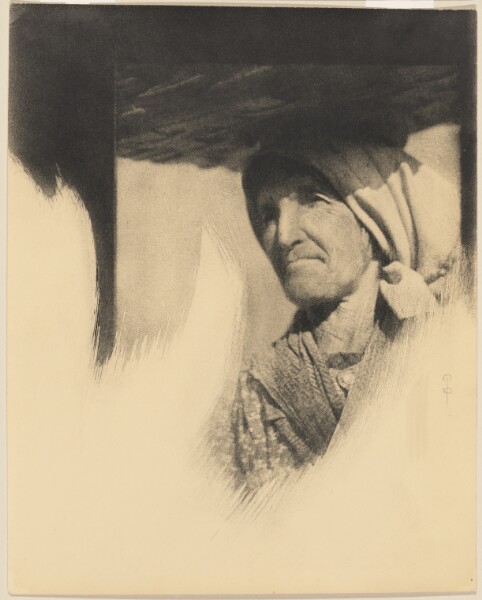 Pierre Dubreuil, Old Woman from Sanremo