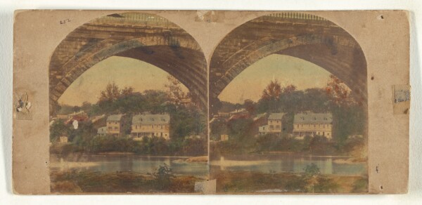 New York Stereoscopic Company, View near Philadelphia, Falls of Schuykill.
