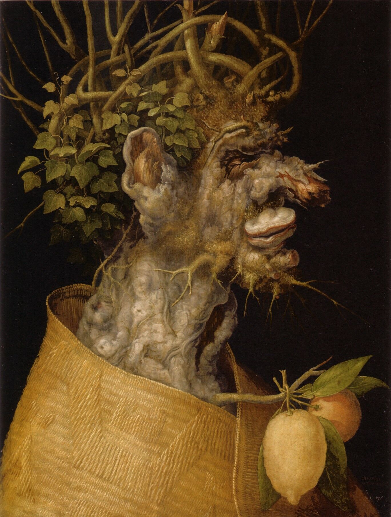 Giuseppe Arcimboldo, Allegory of Winter