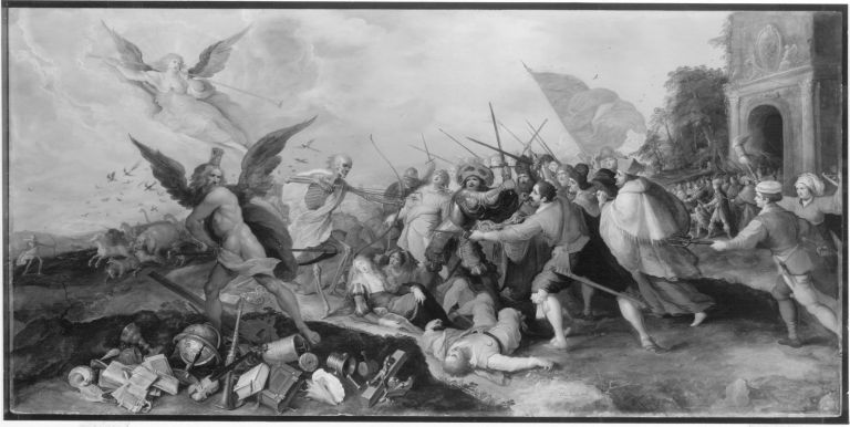 Frans Francken the Younger, The Battle of Time against Death