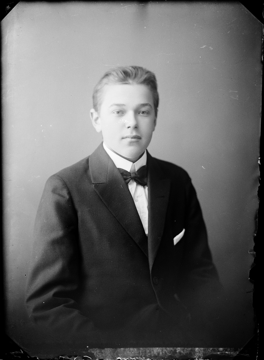 Skötsner-Edhlund, Ateljéporträtt - Anton Andersson från Forsmark socken, Uppland 1923