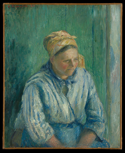 Camille Pissarro, Washerwoman, Study