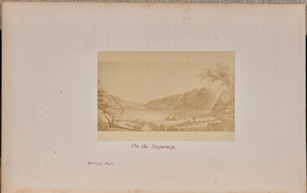 William Notman, On the Saguenay