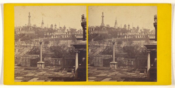 George Washington Wilson, The Necropolis, Glasgow.