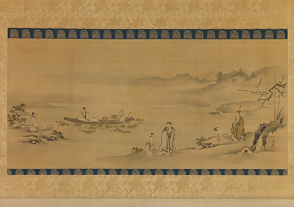 Kano Tsunenobu, Four Admirers