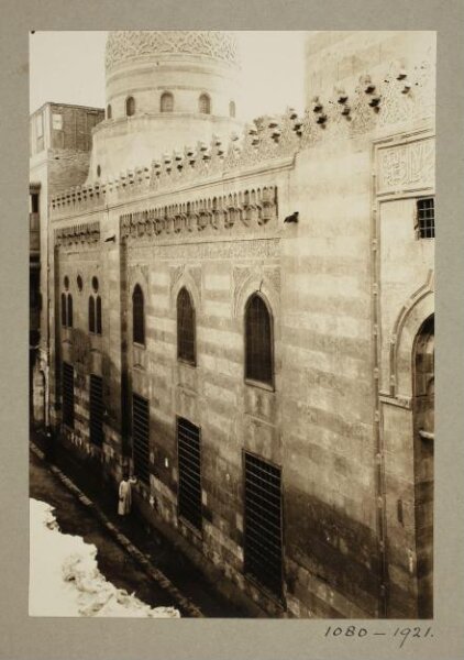K.A.C. Creswell, Façade of the mosque and mausoleum of Mamluk Amir Janim al-Bahlawan, Cairo
