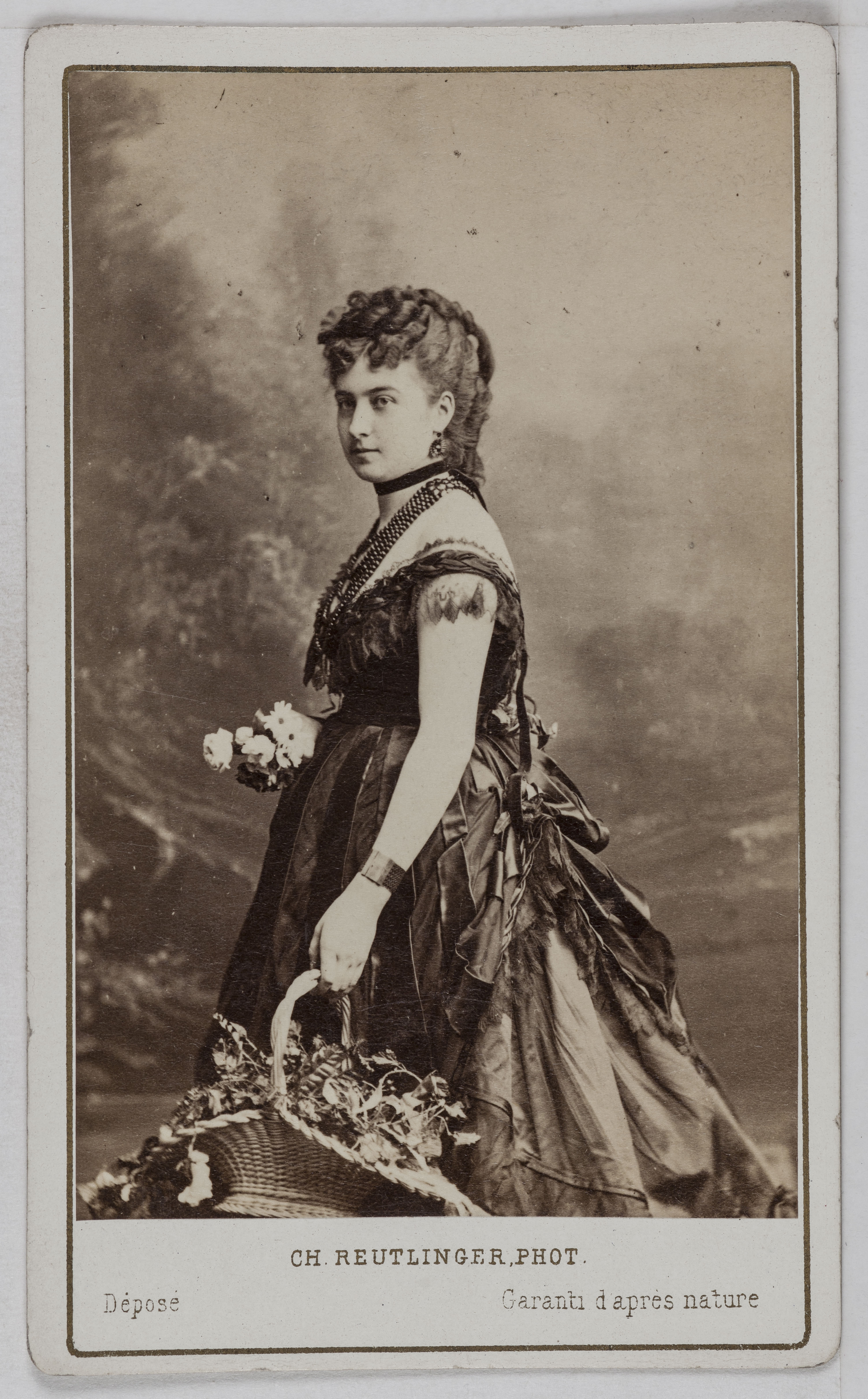 Charles Reutlinger, Portrait de Marguerite, (actrice)