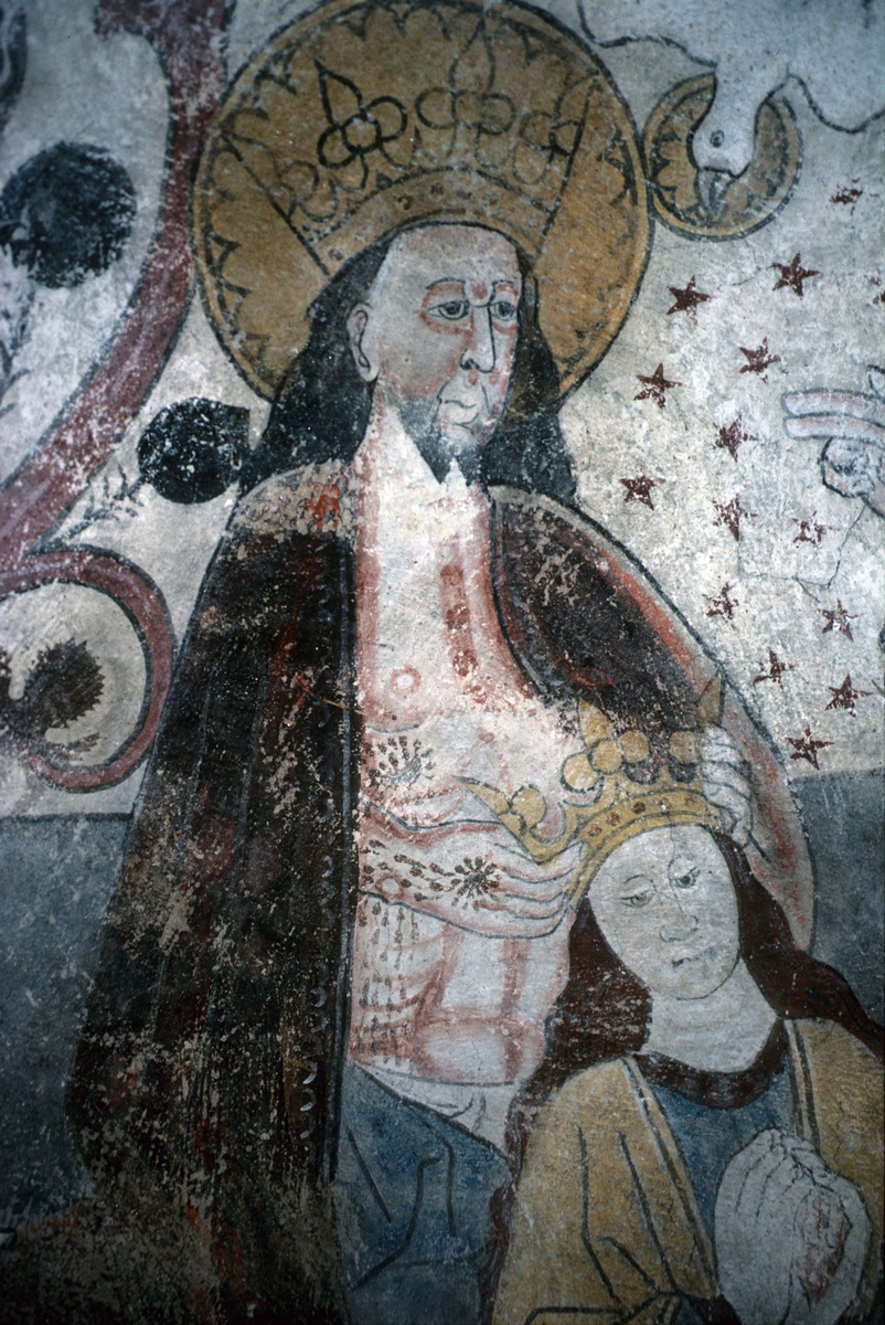 Rune Hammarling, Lime painting in Viksta Church, Viksta parish, Uppland 1986