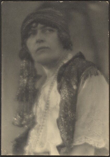 Louis Fleckenstein, [Portrait of a Romani Woman]