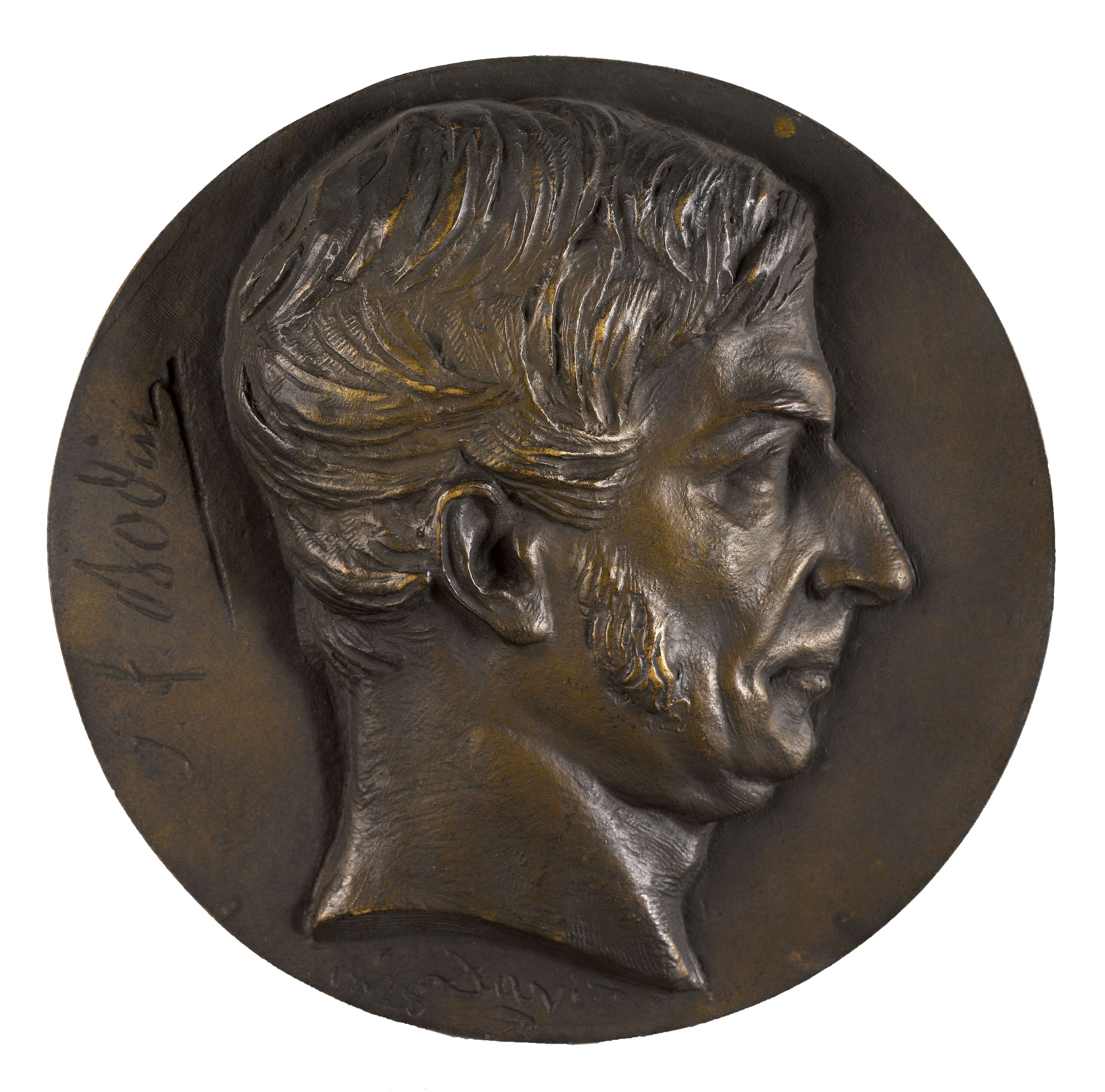 David d'Angers, Portrait de Jean-François Bodin (1766-1829), administrateur et historien