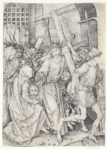 Martin Schongauer, Korsvandringen med den hellige Veronika