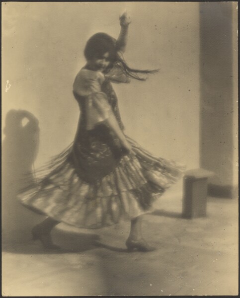 Louis Fleckenstein, [Woman Dancing in Spanish Outfit]