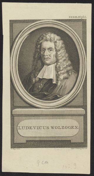 Reinier Vinkeles, Portrait of Ludevicus Wolzogen
