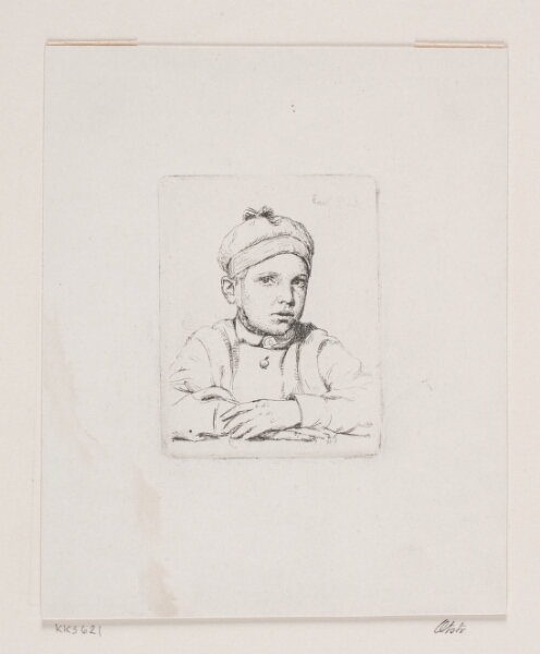Carl Bloch, Barneportræt af Emanuel Trepka Bloch