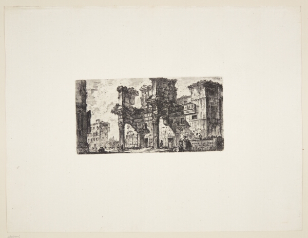 Giovanni Battista Piranesi, Udsnit af Nerva's forum