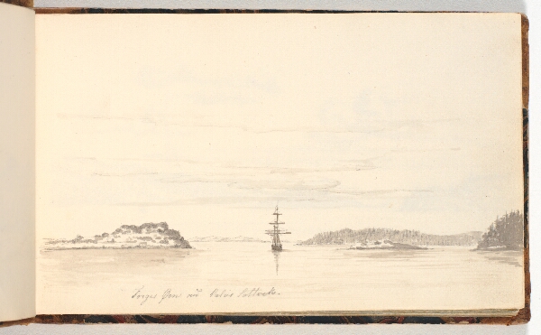 Martinus Rørbye, Skærgårdslandskab