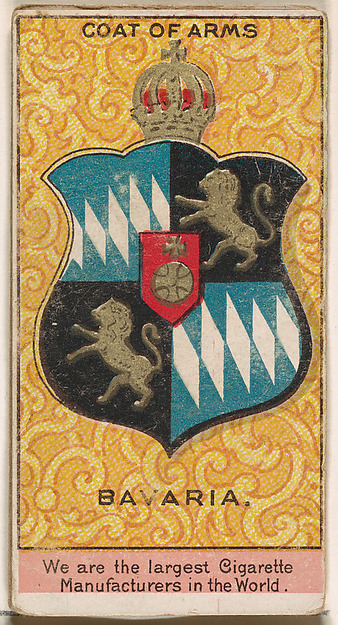 W. Duke, Sons & Co., Luitpold, Regent of Bavaria, from the Rulers, Flags, and Coats of Arms series (N126-2) issued by W. Duke, Sons & Co.