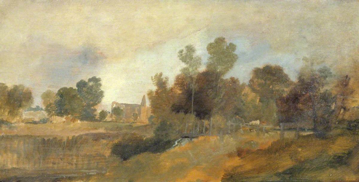 J. M. W. Turner, Newark Abbey on the Wey