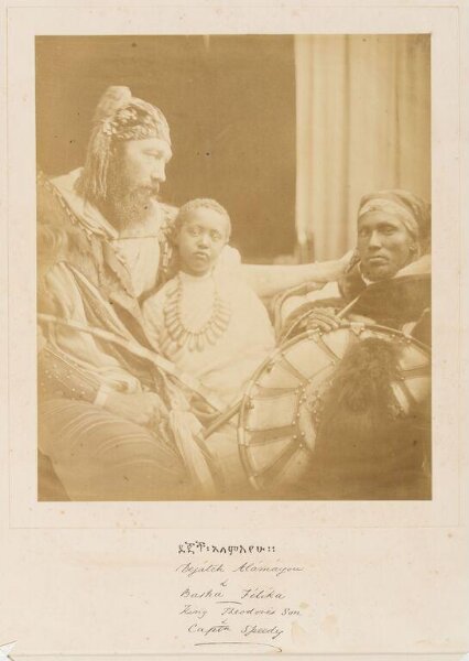 Cameron, Julia Margaret, Dèjatch Alámayou & Básha Félika / King Theodore's Son & Captain Speedy