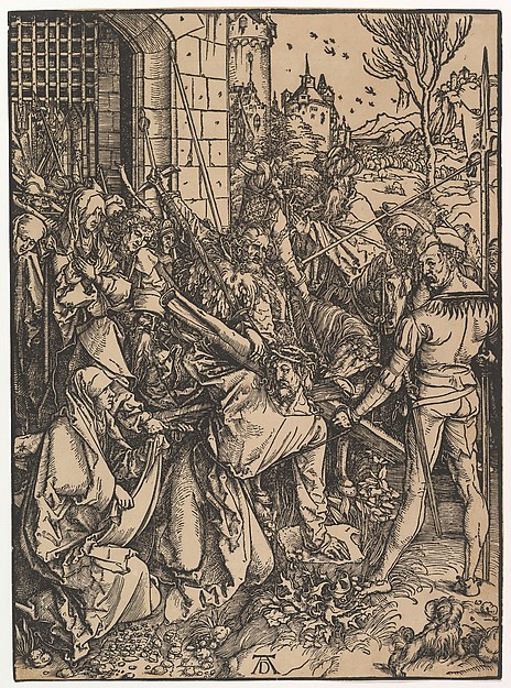 Albrecht Dürer, Christ Carrying the Cross, from The Large Passion
