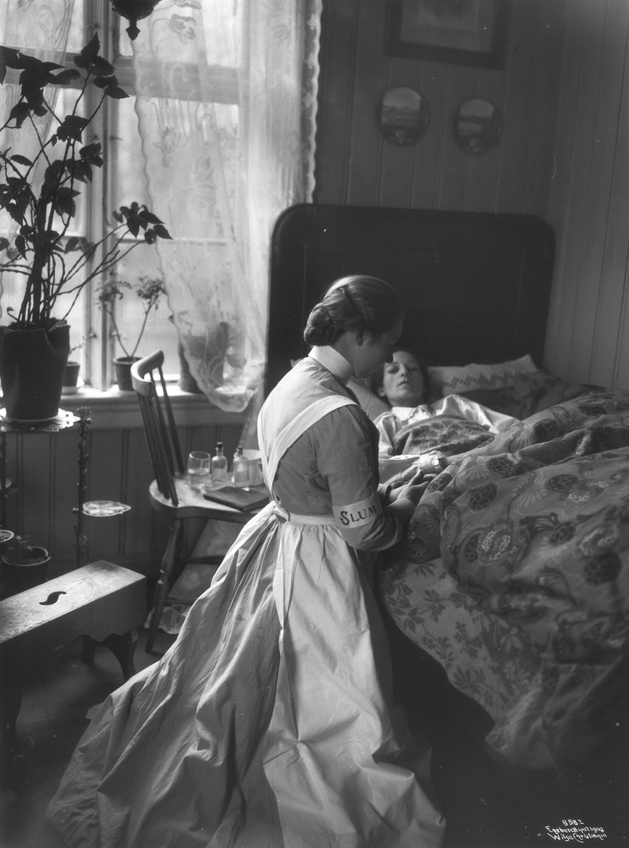 Anders Beer Wilse, Prot: Slumsøsteren hos den syke 13/5 1908