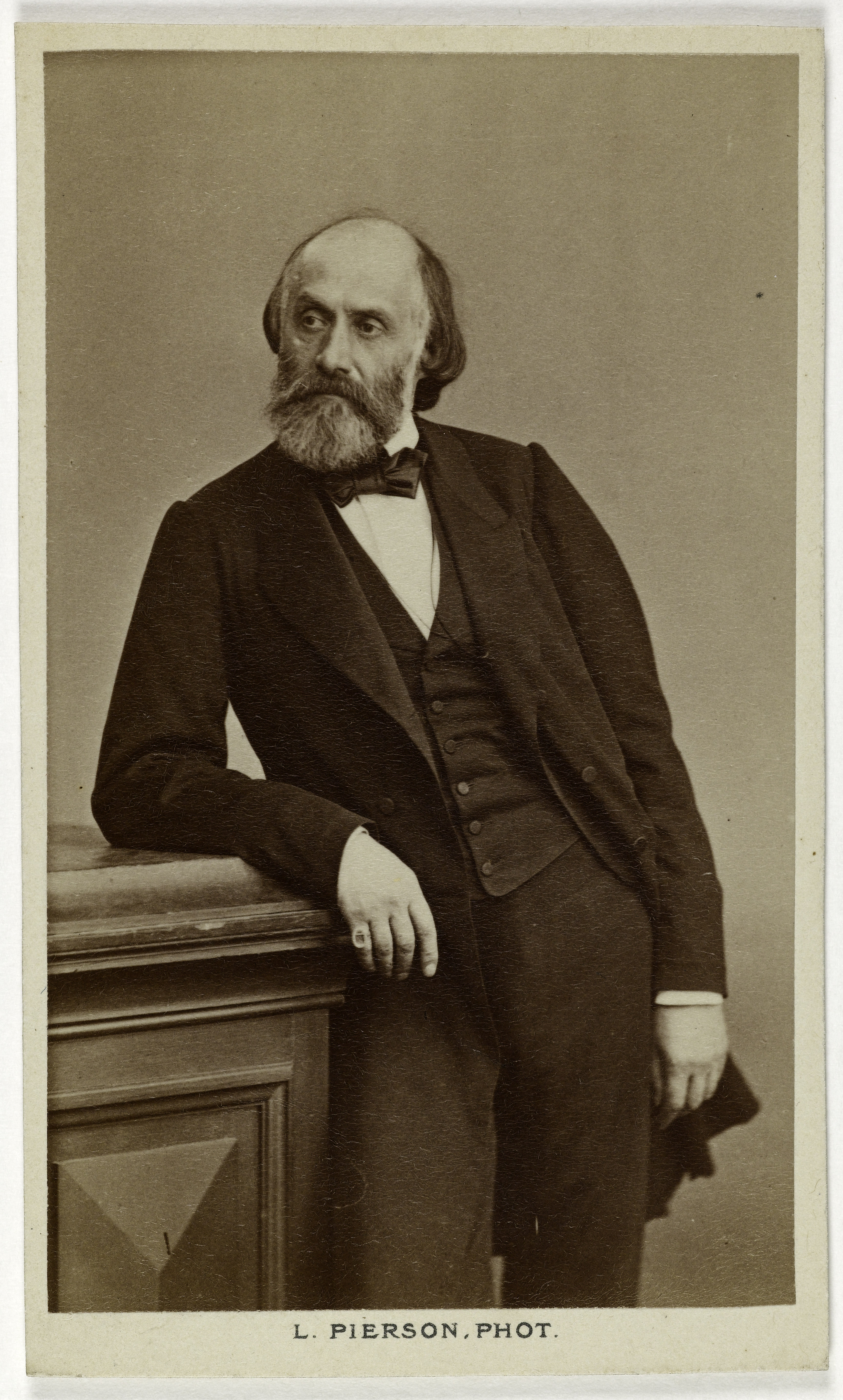 Mayer Frères et Pierson, Portrait de Victor Richard de Laprade, (1812-1883), (poète)