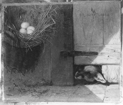 Charles Verlat, Het bedreigde nest