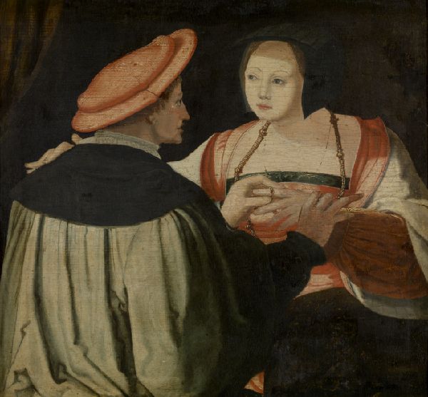 Lucas van Leyden, The Engagement