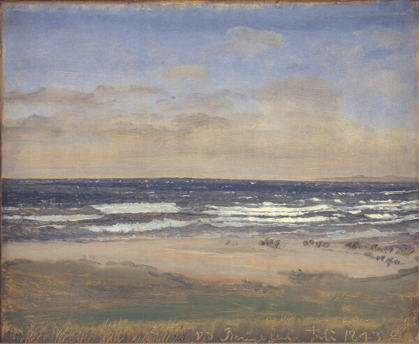 P.C. Skovgaard, Strandbillede, Rågeleje
