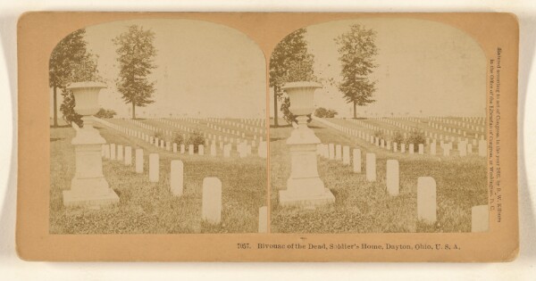 Benjamin West Kilburn, Bivouac of the Dead, Soldier's Home, Dayton, Ohio, U.S.A.