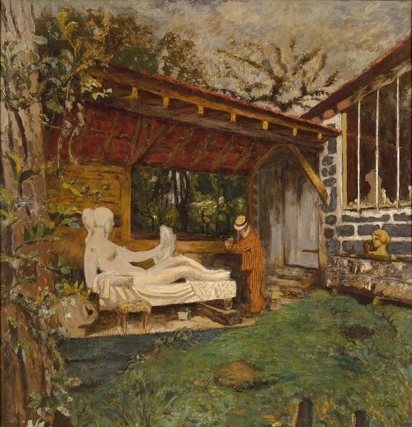 Edouard Vuillard, Portrait d'Aristide Maillol