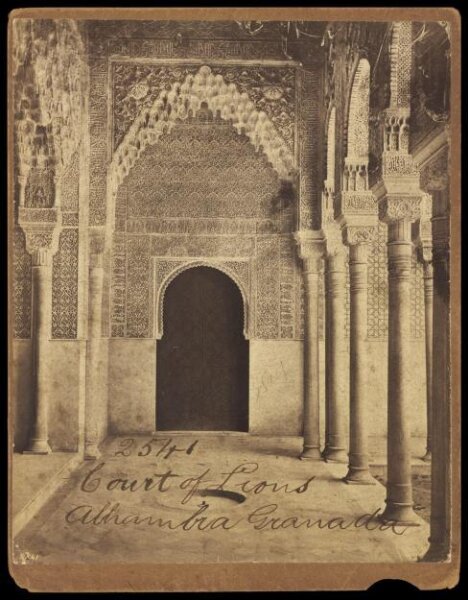 Francis Frith, Court of Lions Alhambra Granada