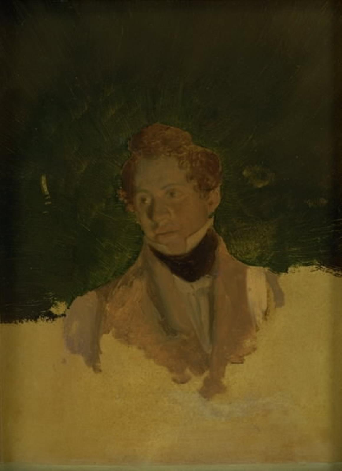 Wilhelm Bendz, Maleren Marcus Johann Haeselich. Studiehoved