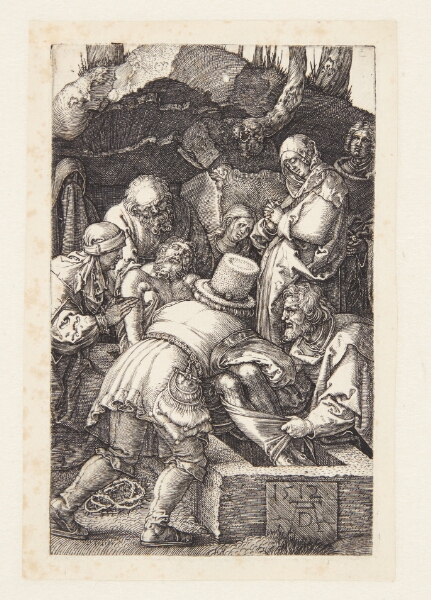 Albrecht Dürer, Petrus og Paulus helbreder en værkbruden ved templets port