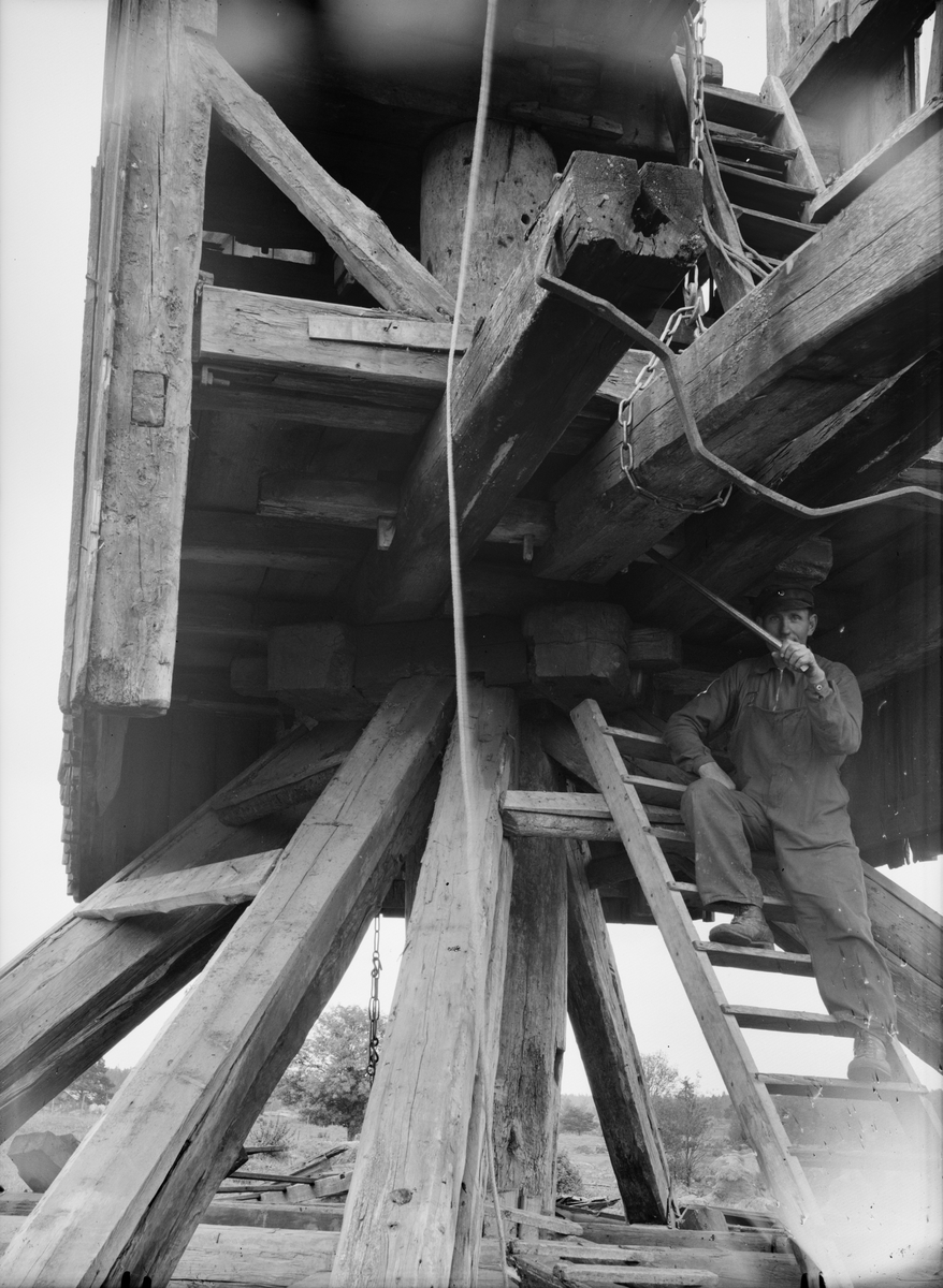 Paul Sandberg, Väderkvarn, Uppland 1935