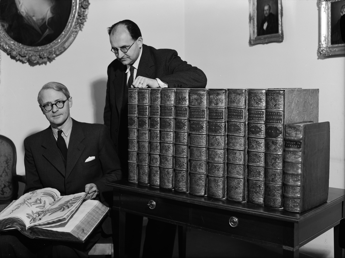 Paul Sandberg, "Förnämlig Kempe-donation till universitetsbiblioteket", Carolina Rediviva, Uppsala 1948