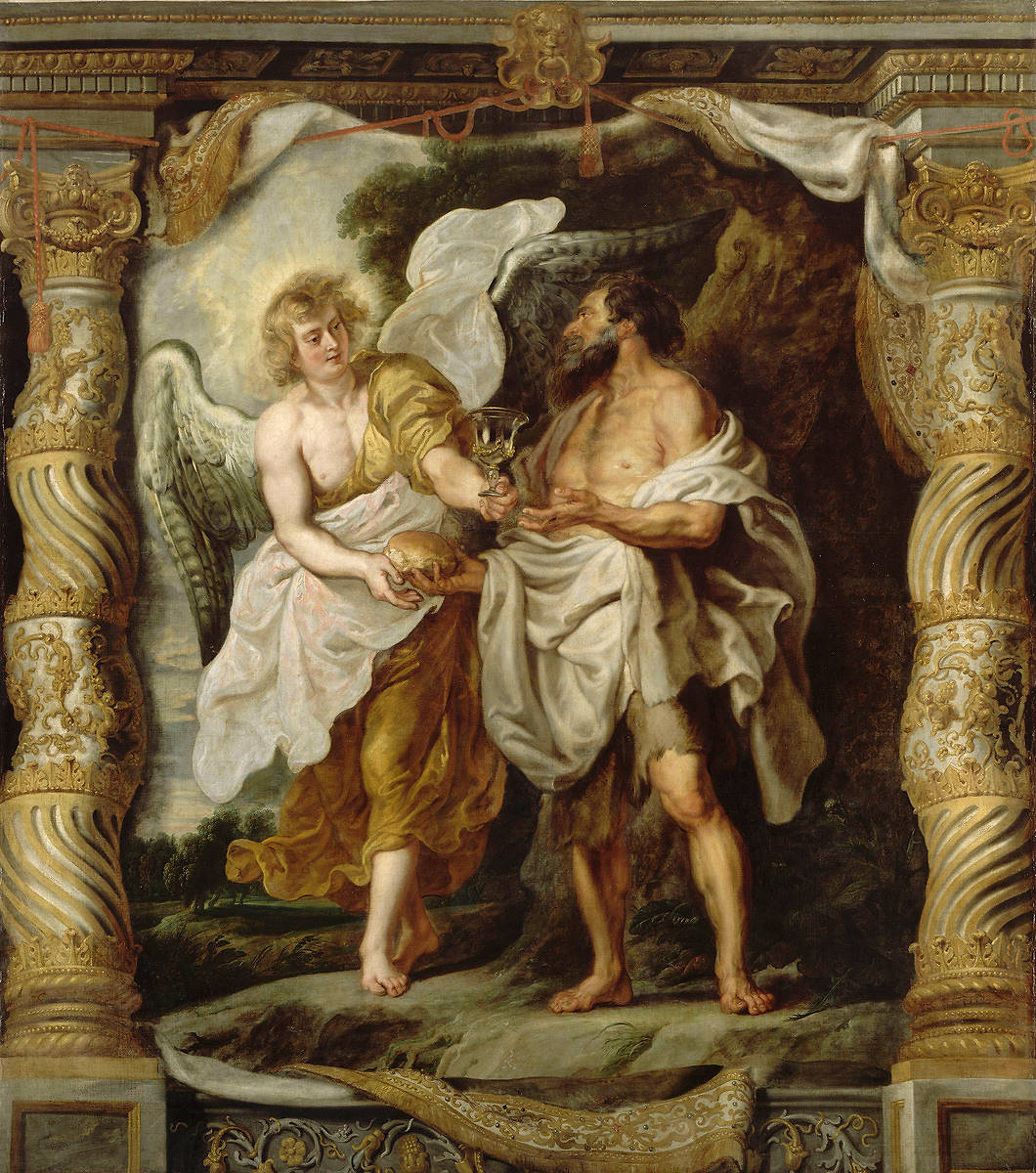 Peter Paul Rubens, The Prophet Elijah and the Angel