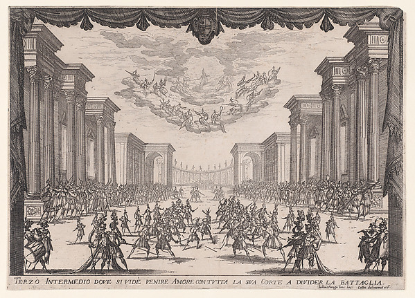 Jacques Callot, 3e Intermède (3rd Interlude), from "Les Intermèdes" (The Interludes)