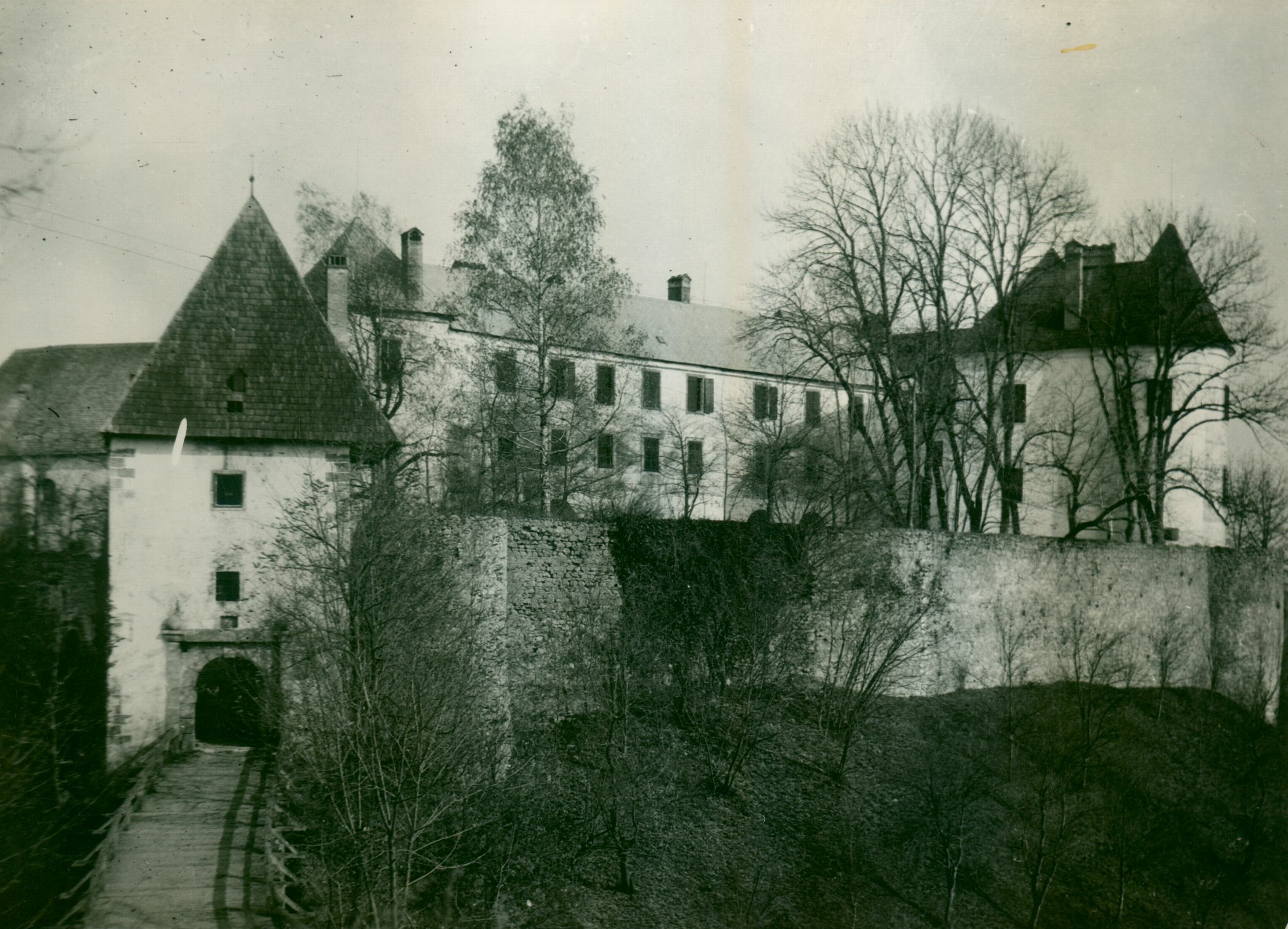 Josip Brunšmid, Ozalj - stari grad, panorama sa zapada