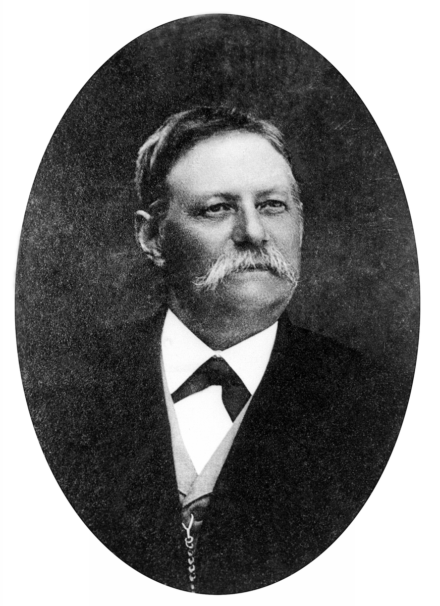 Anno Domkirkeodden, PORTR: BESTYRER OTTO ANDERSEN, KLEVFOS CELLULOSE & PAPIRFABRIKKA/S, ÅDALSBRUKRepro. Løten.