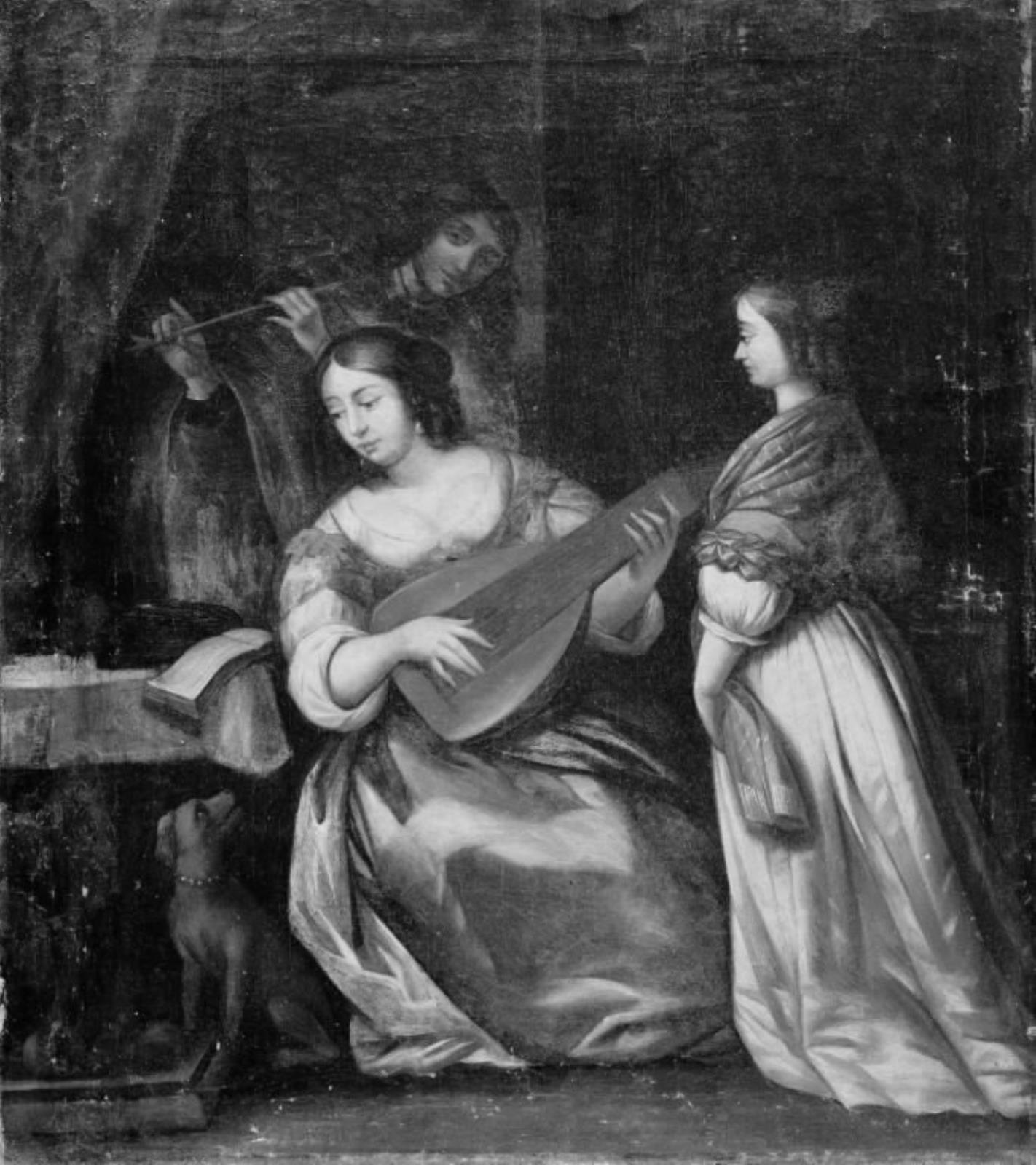 Gerard ter Borch, Guitarspillerske og fløjtespiller