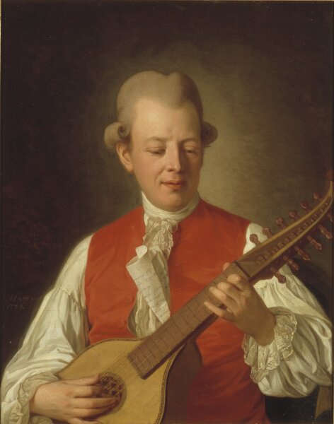Per Krafft d.ä. (Attributed to), Carl Michael Bellman, 1740-1795, skald