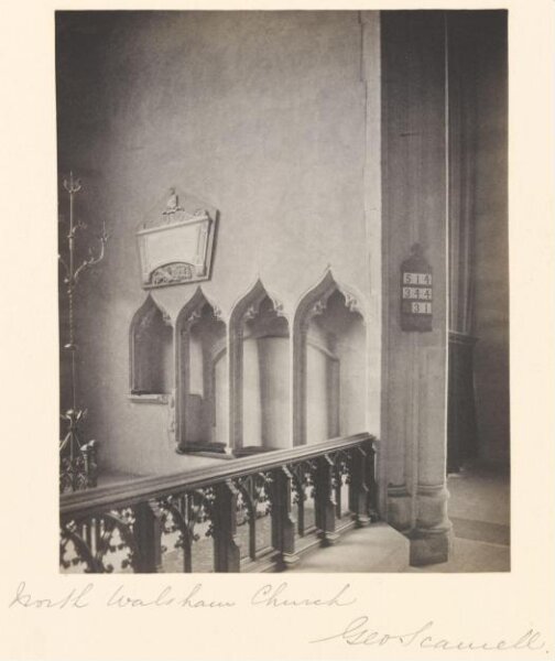 Scamell, George (Mr), National Photographic Record and Survey
