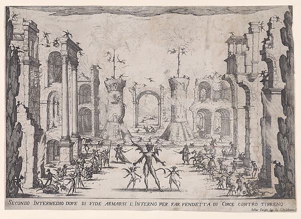 Jacques Callot, 2e Intermède (2nd Interlude), from "Les Intermèdes" (The Interludes)